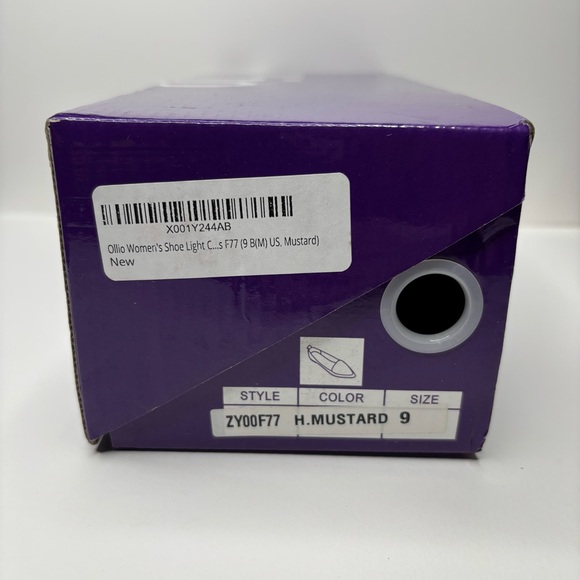 Ollio Mustard Suede Loafers - Picture 11 of 13